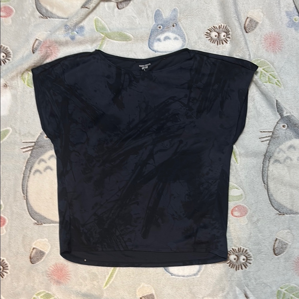 Uniqlo Black Boxy T-Shirt Short Sleeve